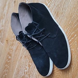 Cole Haan , size 13, black suede shoes.